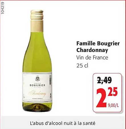 Famille Bougrier Chardonnay