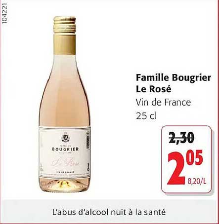Famille Bougrier Le Rosé