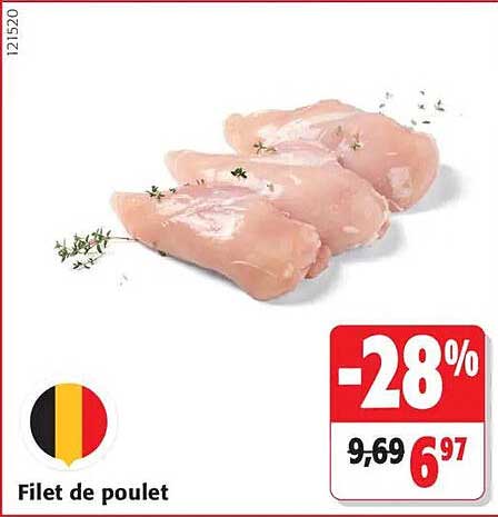 Filet de poulet