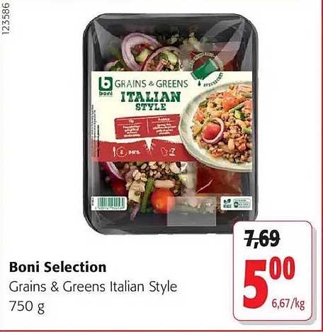 Grains & Greens Italian Style 750 g