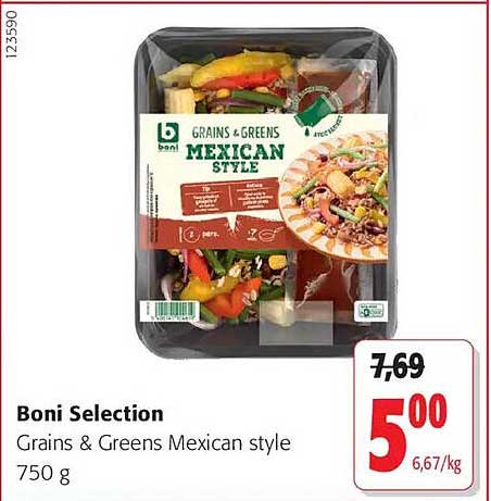 Grains & Greens Mexican style