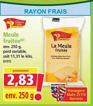 La Meule fruitée