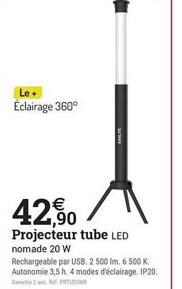 Le + Éclairage 360°