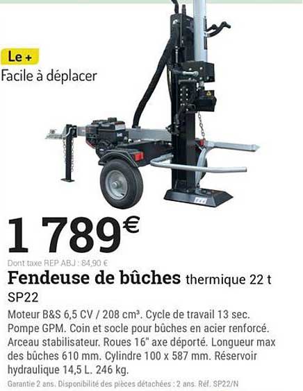 Le + Facile à déplacer