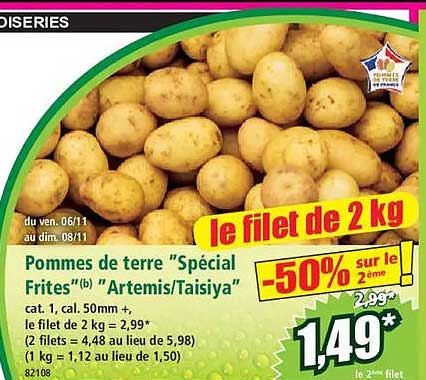 le filet de 2 kg