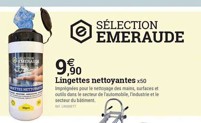 LINGETTES NETTOYANTES x50