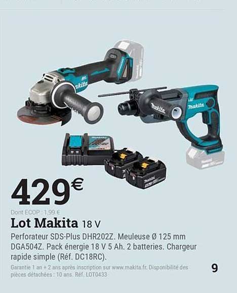 Lot Makita 18 V