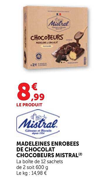 MADELEINES ENROBEES DE CHOCOLAT CHOCOBEURS MISTRAL(2)