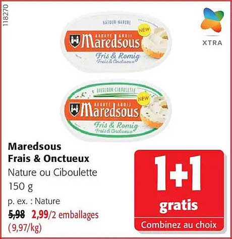 Maredsous Frais & Onctueux
