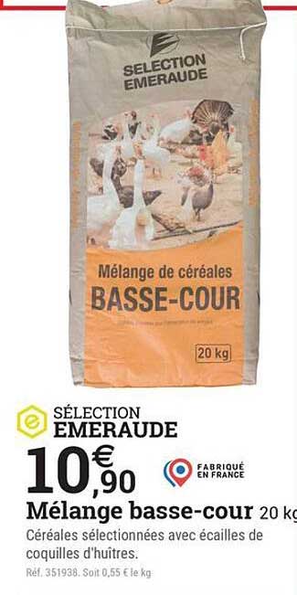 Mélange basse-cour 20 kg