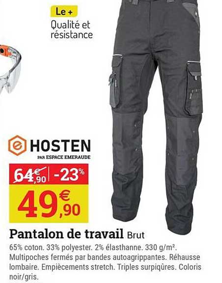 Pantalon de travail Brut
