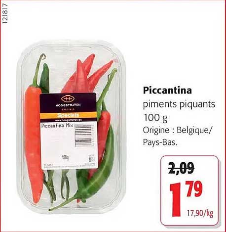 Piccantina piments piquants 100 g