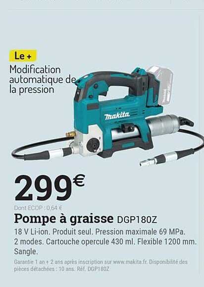 Pompe à graisse DGP180Z