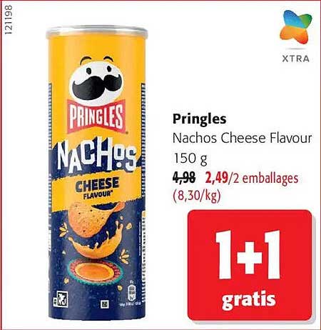 Pringles Nachos Cheese Flavour 150 g