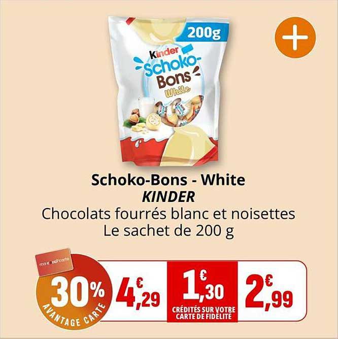 Schoko-Bons - White