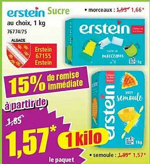 Sucre au choix, 1 kg