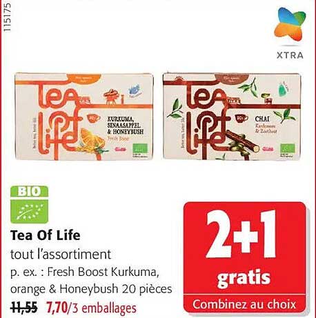 Tea Of Life tout l’assortiment