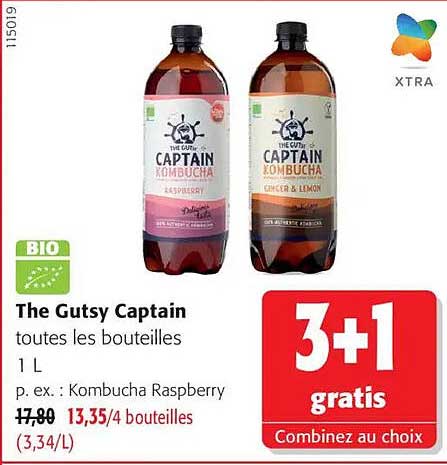 The Gutsy Captain toutes les bouteilles 1 L