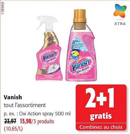 Vanish
tout l’assortiment