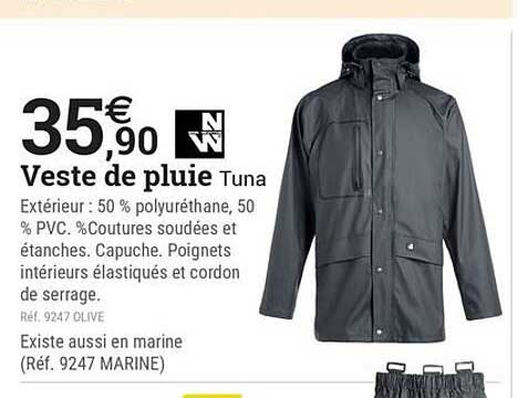 Veste de pluie Tuna