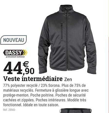 Veste intermédiaire Zen