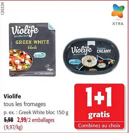 Violife tous les fromages