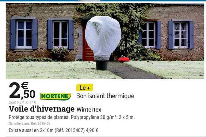 Voile d'hivernage Wintertex