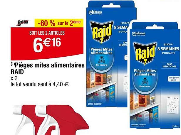 Anti Mite Alimentaire Carrefour
