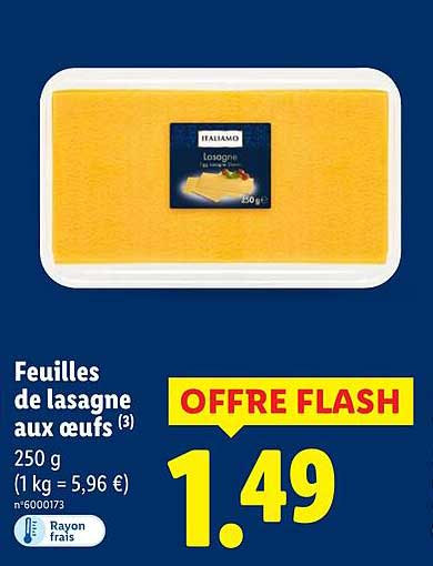 Feuilles de lasagne aux œufs (3)