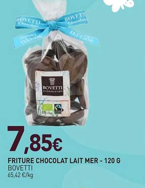 FRITURE CHOCOLAT LAIT MER - 120 G