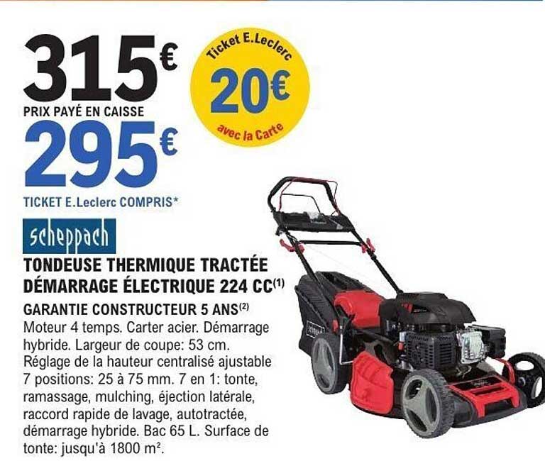 Sitemapcdatahttpsshopinf Inetcomleclerc Tondeuse Thermique