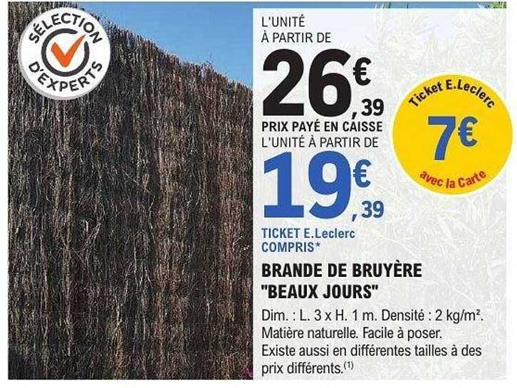 Brande De Bruyre Brico Dpt