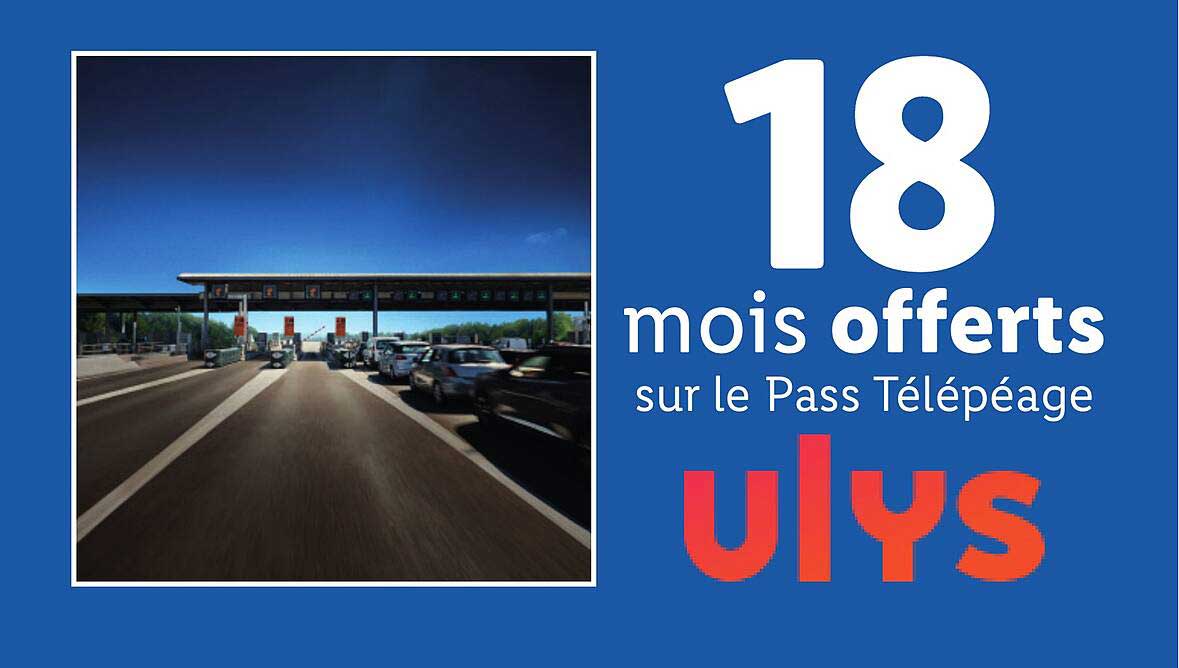 18 mois offerts sur le Pass Télépéage
