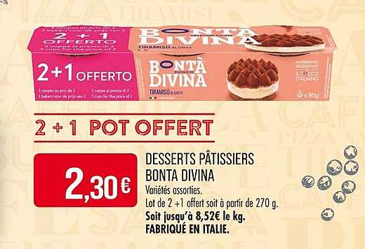 2 + 1 POT OFFERT