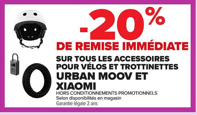 -20% DE REMISE IMMÉDIATE