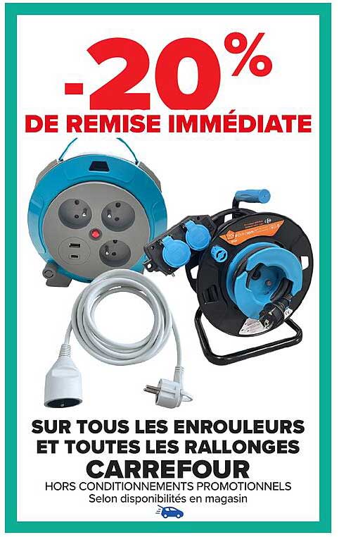 -20% DE REMISE IMMEDIATE