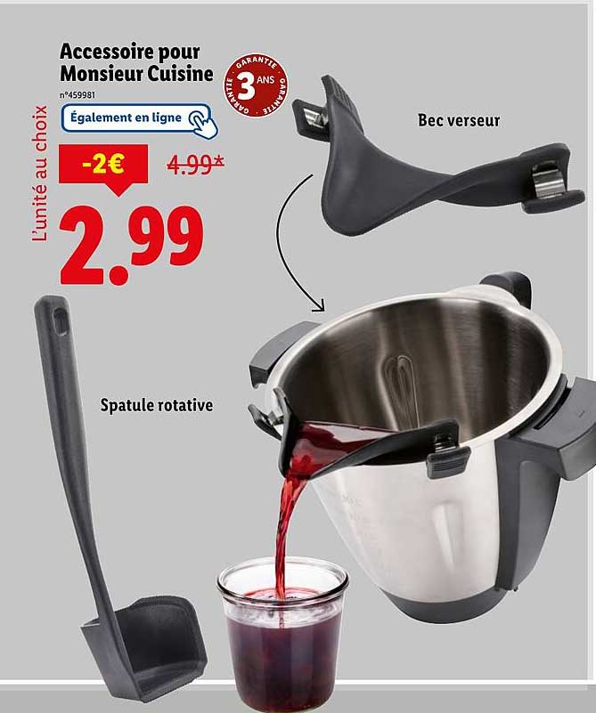 Accessoire pour Monsieur Cuisine