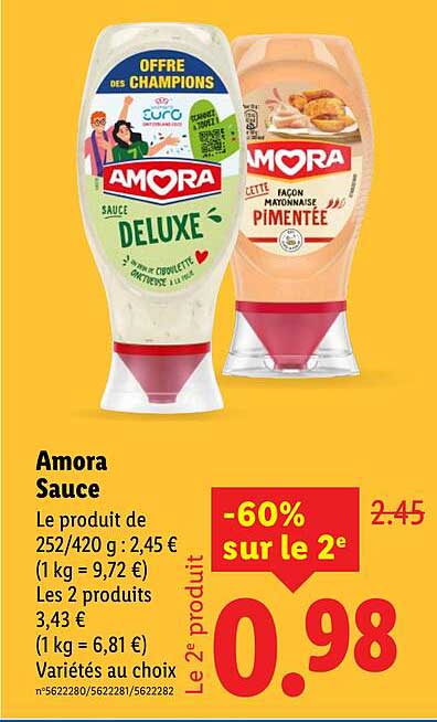 Amora Sauce