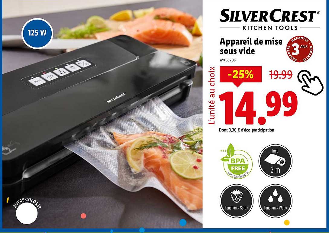Appareil de mise sous vide