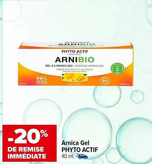 Arnica Gel PHYTO ACTIF 40 ml