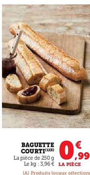 BAGUETTE COURTIE