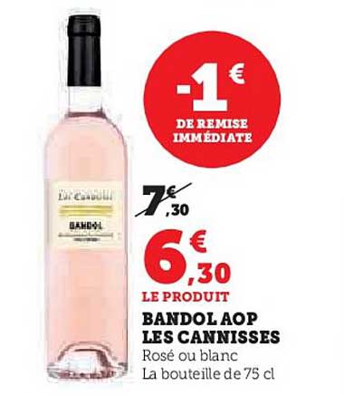 BANDOL AOP LES CANNISSES