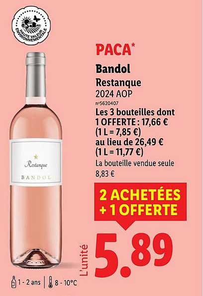 Bandol Restanque 2024 AOP