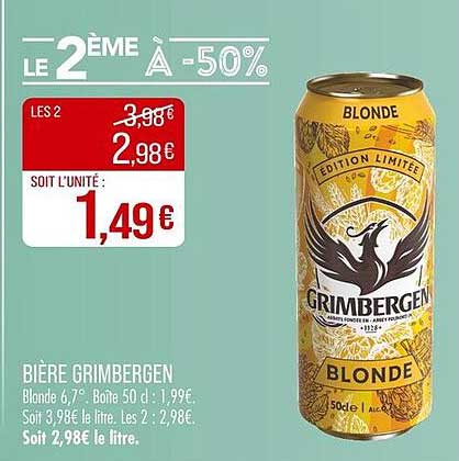 Bière Grimbergen