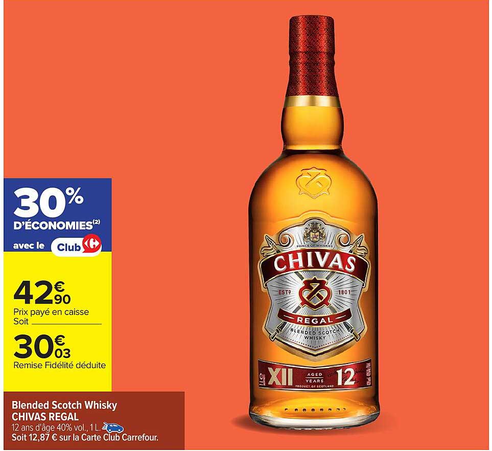 Blended Scotch Whisky CHIVAS REGAL