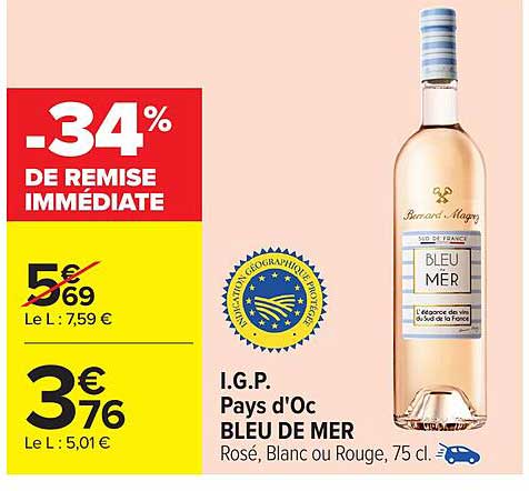 BLEU DE MER