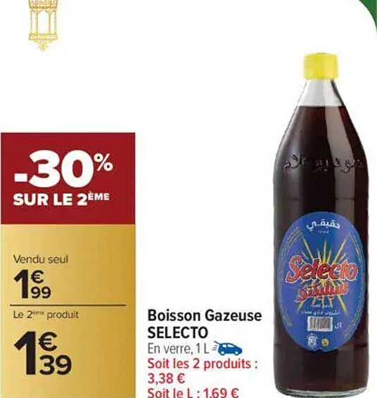 Boisson Gazeuse SELECTO