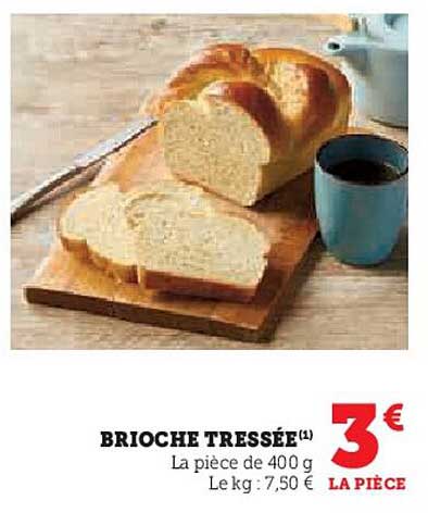 BRIOCHE TRESSÉE
