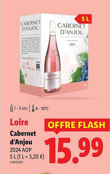 Cabernet d'Anjou 2024 AOP