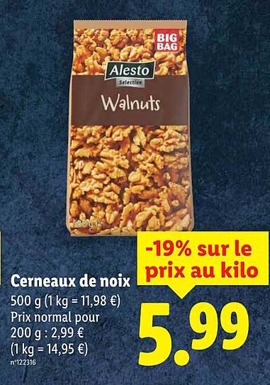 Cerneaux de noix